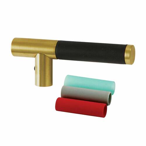 Kingston Brass KSH8127CKL Kaiser Brushed Brass Lever Handle