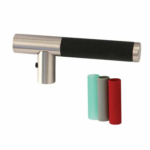 Kingston Brass KSH8128CKL Kaiser Brushed Nickel Brass Lever Handle