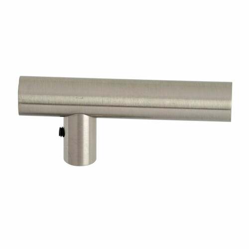 Kingston Brass KSH8128CML Manhattan Brushed Nickel Metal Lever Handle