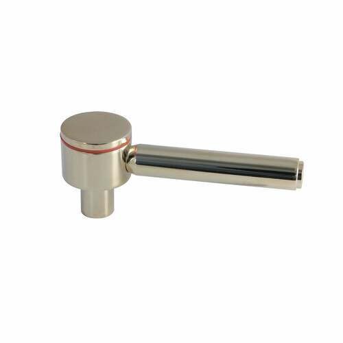 Kingston Brass KSH814PBH Concord Polished Brass Metal Lever Handle (Hot Side)