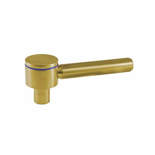 Kingston Brass KSH814SBC Concord Brushed Brass Metal Lever Handle (Cold Side)