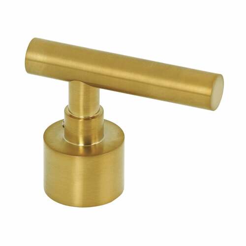 Kingston Brass KSH8607CML Brushed Brass Lever Handle