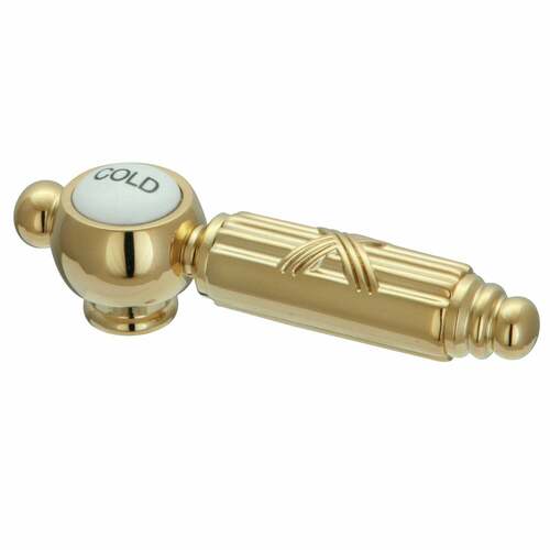 Kingston Brass KSH9982GLC Polished Brass Metal Lever Handle (Cold Side)