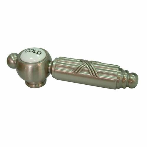 Kingston Brass KSH9988GLC Brushed Nickel Metal Lever Handle (Cold Side)
