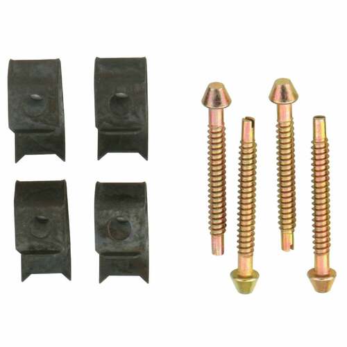 Kingston Brass KSHDWR4 Surface Mount Clip Pack - 4 Clips