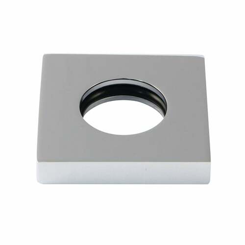 Kingston Brass KSHF6121 Polished Chrome Brass Square Handle Flange