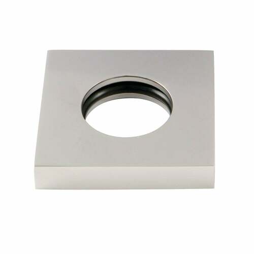 Kingston Brass KSHF6126 Polished Nickel Brass Square Handle Flange