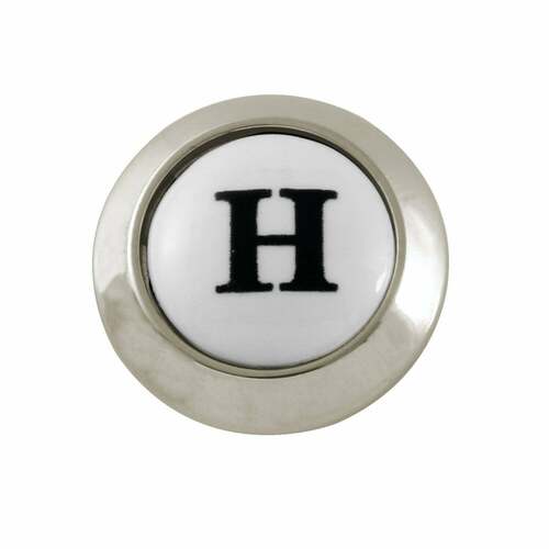 Kingston Brass KSHI1166PXH Polished Nickel Hot Handle Index Button