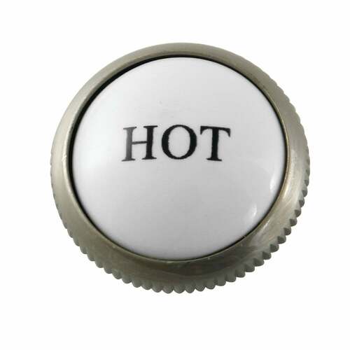 Kingston Brass KSHI1168AXH Brushed Nickel Hot Handle Index Button