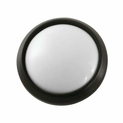 Kingston Brass KSHI2960ZXB Matte Black Blank Handle Index Button