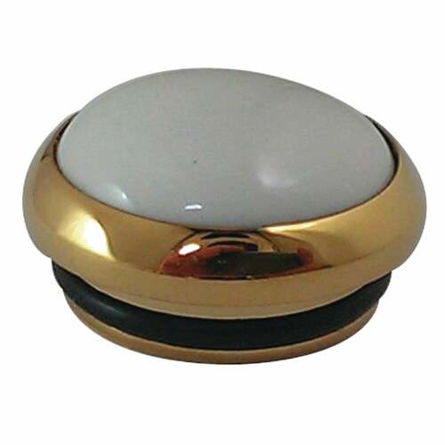 Kingston Brass KSHI2962ZXB Polished Brass Blank Handle Index Button