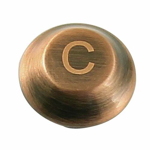 Kingston Brass KSHI313ACC Antique Copper Cold Handle Index Button