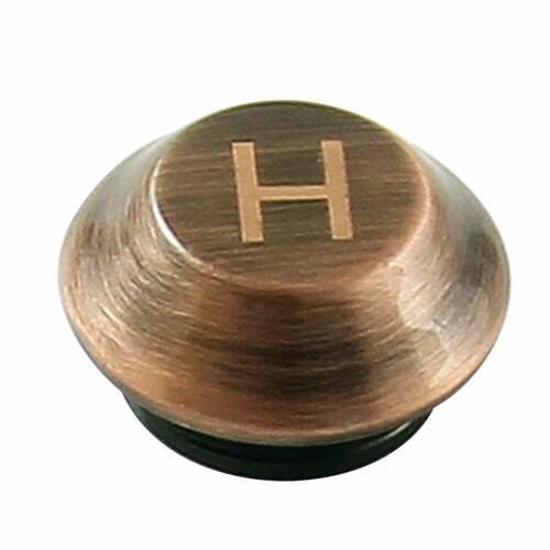 Kingston Brass KSHI313ACH Antique Copper Hot Handle Index Button