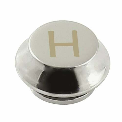 Kingston Brass KSHI313H Polished Chrome Hot Handle Index Button