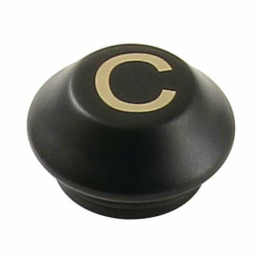 Kingston Brass KSHI313MBC Matte Black Cold Handle Index Button