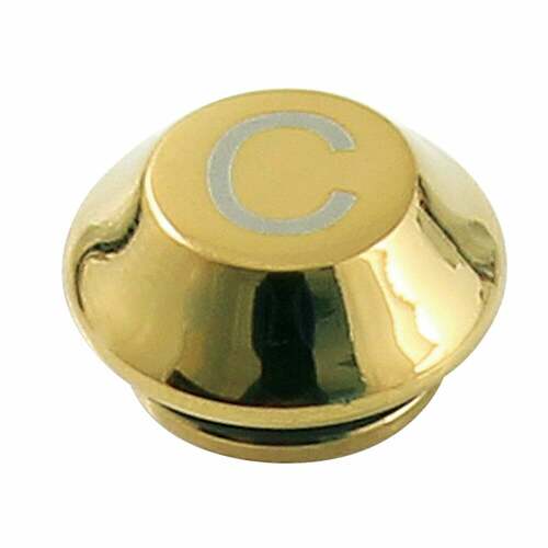 Kingston Brass KSHI313PBC Polished Brass Cold Handle Index Button
