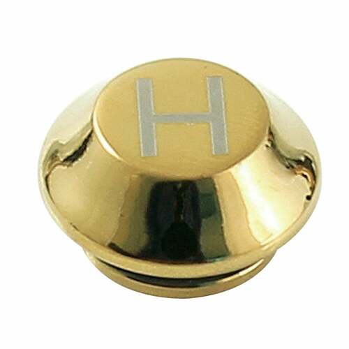 Kingston Brass KSHI313PBH Polished Brass Hot Handle Index Button