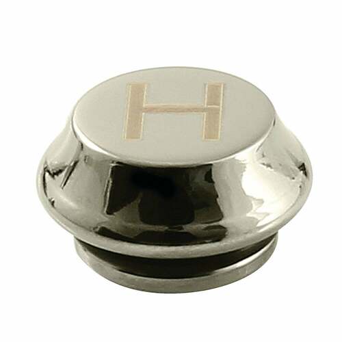 Kingston Brass KSHI313PNH Polished Nickel Hot Handle Index Button