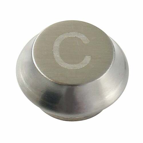 Kingston Brass KSHI313SNC Brushed Nickel Cold Handle Index Button