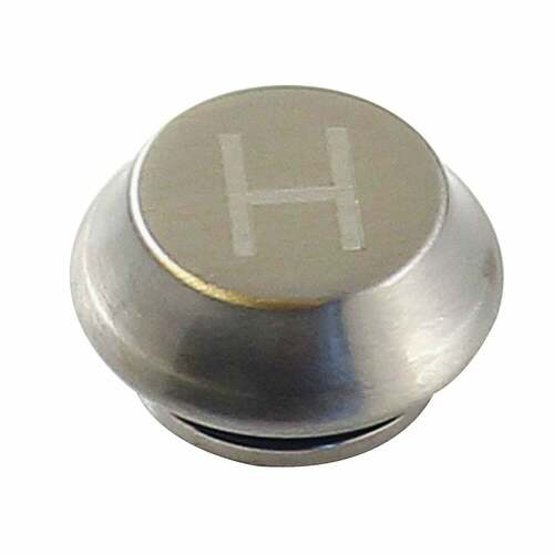 Kingston Brass KSHI313SNH Brushed Nickel Hot Handle Index Button
