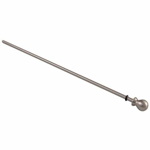 Kingston Brass KSPR2978 Brass Pop-Up Rod in Brushed Nickel