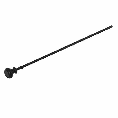 Kingston Brass KSPR3960 Matte Black Brass Pop-Up Rod