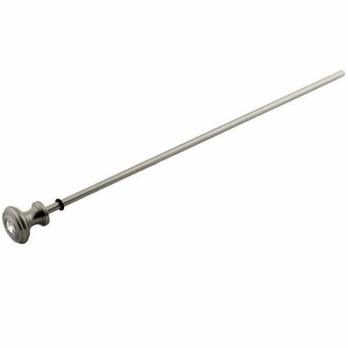 Kingston Brass KSPR3968WLL Wilshire Brass Brushed Nickel Pop-Up Rod