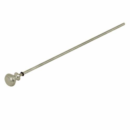Kingston Brass KSPR3968 Brass Pop-Up Rod in Brushed Nickel