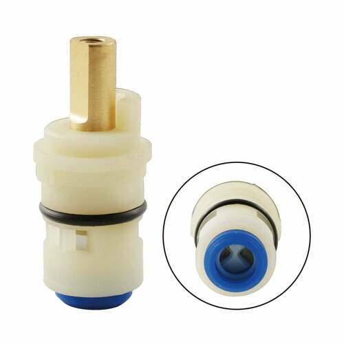 Kingston Brass KSRP101C Ceramic Disc Cartridge - 1 Piece, Raw Brass