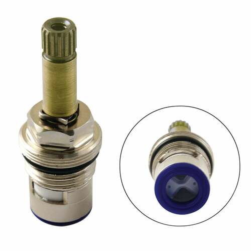 Kingston Brass KSRP1293CC Antique Brass Cold Ceramic Disc Cartridge (1 Piece)