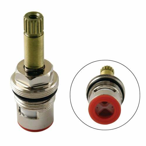 Kingston Brass KSRP1293HC Antique Brass Hot Ceramic Disc Cartridge, 1 Piece