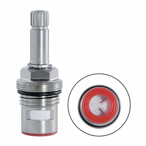 Kingston Brass KSRP1298HC Brushed Nickel Hot Ceramic Disc Cartridge (1 Piece)