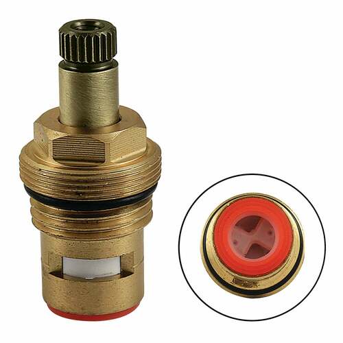 Kingston Brass KSRP3193C Antique Brass Ceramic Disc Cartridge - 1 Piece