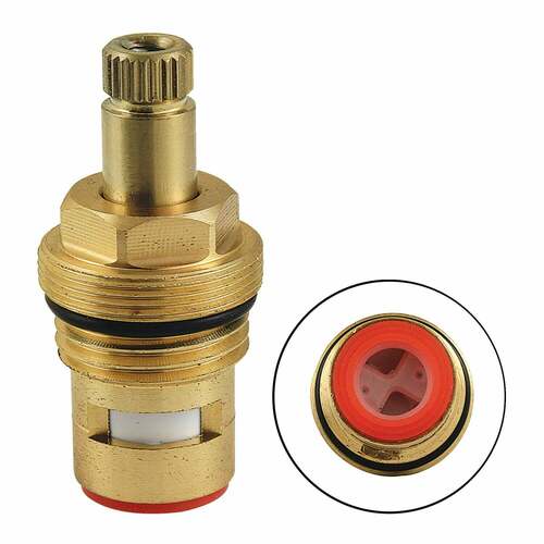 Kingston Brass KSRP3197C Brushed Brass Ceramic Disc Cartridge (1 Piece)