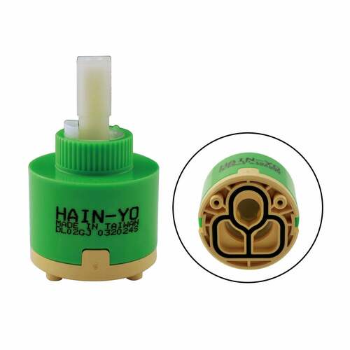 Kingston Brass KSRP881C 40mm Ceramic Disc Cartridge, Short Pin (1 Piece)