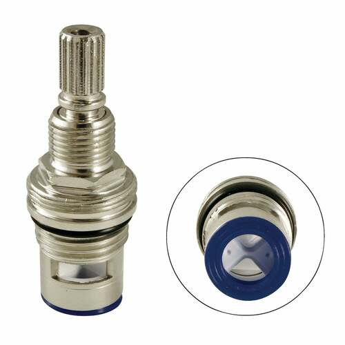 Kingston Brass KSRPL941CC Cold Ceramic Disc Cartridge, Polished Chrome - 1 Piece
