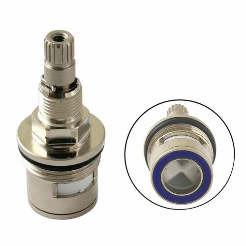 Kingston Brass KSRPT3008CC Brushed Nickel Cold Ceramic Disc Cartridge (1 Piece)