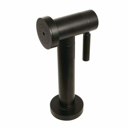 Kingston Brass KSSPR0 Matte Black Brass Kitchen Side Sprayer