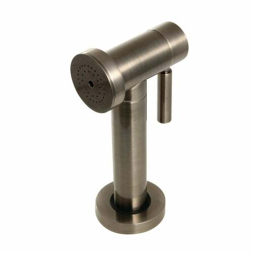 Kingston Brass KSSPR4 Black Stainless Brass Kitchen Side Sprayer