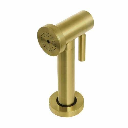 Kingston Brass KSSPR7 Brushed Brass Kitchen Side Sprayer