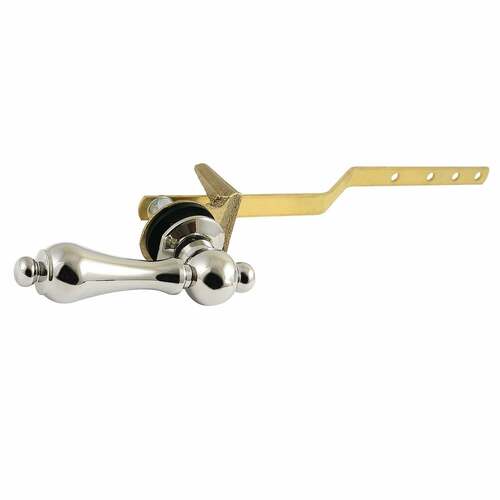 Kingston Brass KTAL36 Restoration Polished Nickel Front Mount Toilet Tank Lever, Left/Right