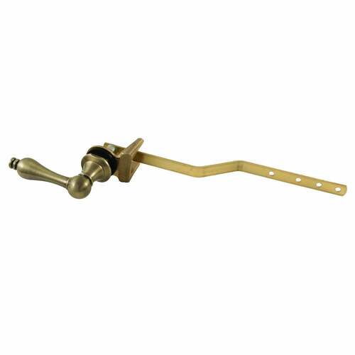 Kingston Brass KTAL3 Victorian Front Mount Toilet Tank Lever, Antique Brass, Left/Right Install