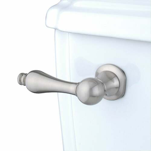 Kingston Brass KTAL8 Victorian Brushed Nickel Front Mount Toilet Tank Lever, Left/Right Install