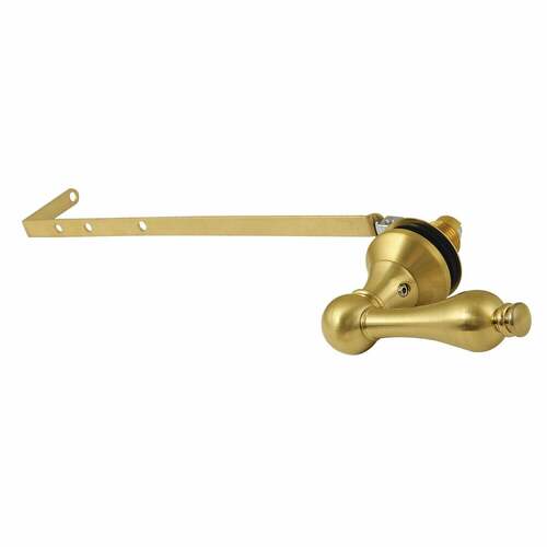 Kingston Brass KTALD7 Victorian Brushed Brass Universal Toilet Tank Lever, Front/Side Mount