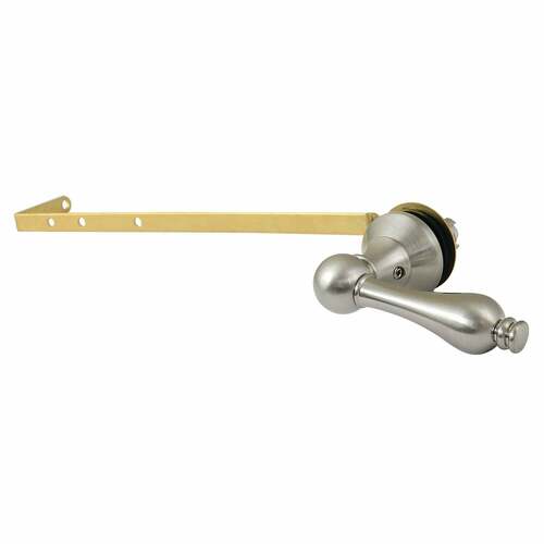 Kingston Brass KTALD8 Victorian Brushed Nickel Universal Toilet Tank Lever, Front/Side Mount