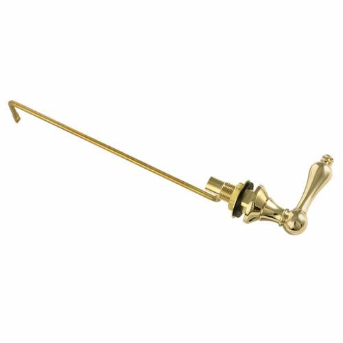 Kingston Brass KTALS2 Victorian Side Mount Toilet Tank Lever, Polished Brass, Left/Right Install