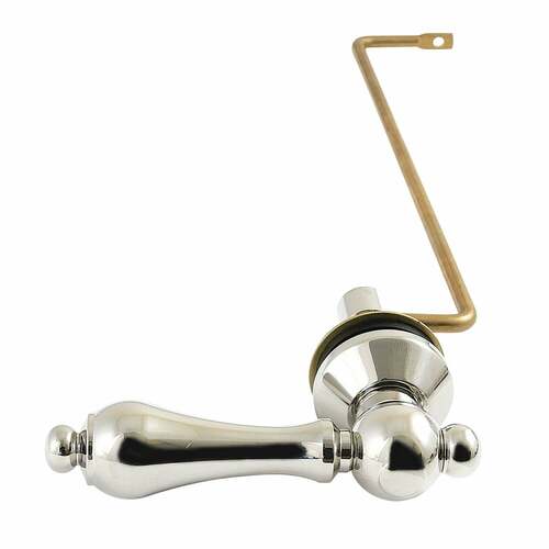 Kingston Brass KTALS36 Restoration Polished Nickel Side Mount Toilet Tank Lever, Left/Right