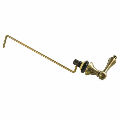 Kingston Brass KTALS3 Victorian Side Mount Toilet Tank Lever, Antique Brass, Left/Right Install