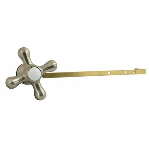 Kingston Brass KTAXD8 Victorian Brushed Nickel Universal Toilet Tank Lever, Front/Side Mount