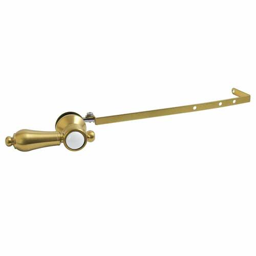 Kingston Brass KTBALD7 Heirloom Universal Toilet Tank Lever, Brushed Brass, Front/Side Mount